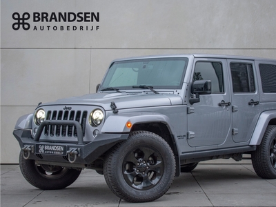 JEEP WRANGLER 2.8 CRD Sahara Grijs Kenteken Leer 18