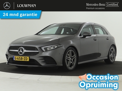 MERCEDES A-KLASSE 160 Advantage AMG MBUX navigatie | Lichtmetalen velgen | parking support | camera achter | | inclusief 24 maanden MB Certified garantie voor europa |