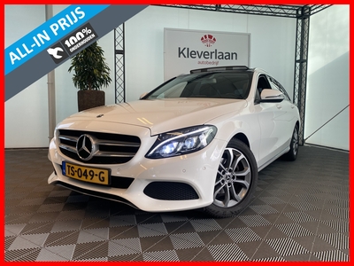 MERCEDES C-KLASSE Estate 180 Premium Automaat | Pan-dak | Navigatie | Sportstoelen | Climate | Trekhaak |