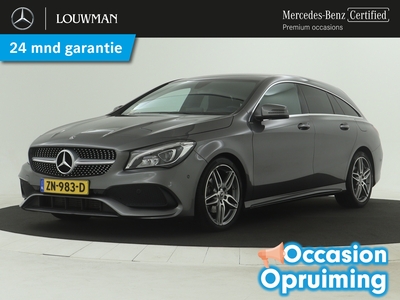 MERCEDES CLA-KLASSE Shooting Brake 180 AMG | Stoelverwarming | Navigatie | Parkeersensoren + Camera | Cruise control | Inclusief 24 maanden Mercedes-Benz Certified garantie voor Europa.