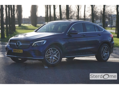 MERCEDES GLC-KLASSE Coupé 250 4MATIC Premium Plus l Schuifdak l Memory stoelen l 360 Camera l Tempomaat l Zwart Leder l Stoelverwarming l l Nederlandse auto l