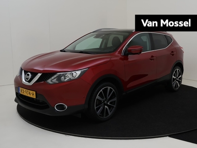 NISSAN QASHQAI 1.2 - 115PK Tekna | Navigatie | Cruise Control | Climate Control | Panorama dak | 360 Camera | Parkeersensoren | Licht & Regen Sensor | LED Lampen | 19 inch Velgen |