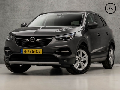 OPEL GRANDLAND X 1.2 Turbo Executive Sport Automaat (APPLE CARPLAY, NAVIGATIE, CAMERA, LED KOPLAMPEN, TREKHAAK, SPORTSTOELEN, LEDER, GETINT GLAS, ELEK ACHTERKLEP, CLIMATE, CRUISE, LANE ASSIST, NIEUWSTAAT)