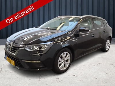 RENAULT MEGANE Estate 1.3 TCe Limited (141PK), 1ste-Eigenaar, Keurig-Onderh., Navigatie/Apple-Carplay/Android-Auto, Parkeersensoren, Trekhaak, Airco/Climate-Control, Keyless-Entry/Start, LM.-Velgen-16Inch, Cruise-Control, DAB, Privacy-Glas, NL-Auto