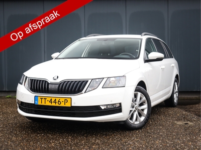 SKODA OCTAVIA Combi 1.0 TSI Greentech Ambition Business (116PK), 1ste-Eigenaar, Keurig-Onderh., Navigatie/Apple-Carplay/Android-Auto, Parkeersensoren, Achteruitrijcamera, Spiegel-Pakket, LM.-Velgen, Privacy-Glas, NL-Auto