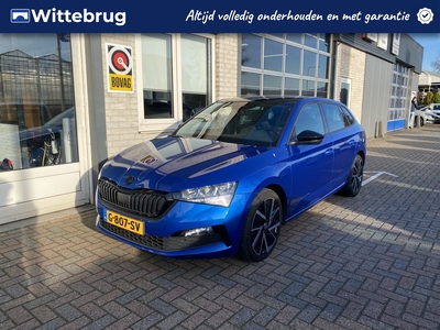 SKODA SCALA 1.0 TSI Sport Business / AUTOMAAT/ PANO/ PARK. SENSOREN/ CRUISE/ STOEL VERWARM./ APP CONNECT/ CLIMA/ 18