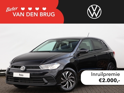 VOLKSWAGEN POLO 1.0 TSI Life Business 95pk | Parkeersensoren | Navigatie | Getint glas |