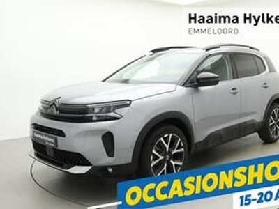 Citroen C5 Aircross 1.2T Automaat Shine | Panorama schuif-/kanteldak | Lederen bekleding | Memory stoel | Elektr. achterklep | 19'' velgen | SNEL LEVERBAAR!