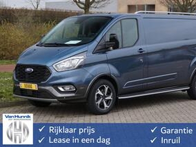 Ford TRANSIT CUSTOM 300L Active 130PK Airco, Apple CP/Android Auto / Camera, 17