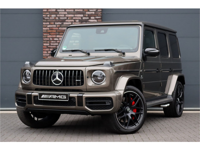 Mercedes-Benz G-Klasse 63 AMG G-Manufaktur Aut9, AMG Driver Package, Distronic+, Carbon, Surround Camera, Burmester, Entertainment Achter, AMG Schakelbare uitlaat, Nappaleder, Memory, Massage, ENERGIZING, Rij-assistentie, AMG-Stuurwieltoets