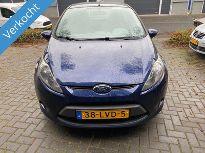 Ford Fiesta 1.25 60pk Limited VERKOCHT