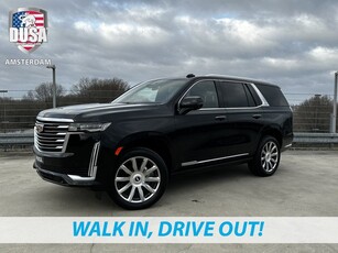 Cadillac Escalade 6.2 V8 Premium Luxury Platinum SUV EXPORT PRICE Head Up display/ Panoramadak / 7 Seats