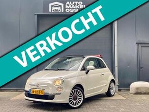 Fiat 500C 1.2 Lounge NAP LEER AIRCO CARPLAY CABRIO