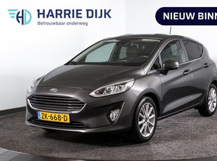 Ford Fiesta 1.0 EcoBoost 100 PK Titanium | Cruise | PDC | NAV + App. Connect | Auto. Airco | LM 16