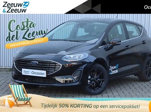 Ford Fiesta 1.0 EcoBoost Hybrid Titanium | Climate Controle | Parkeersensoren | Cruise Controle | Apple Carplay | 15 inch LM Velgen |