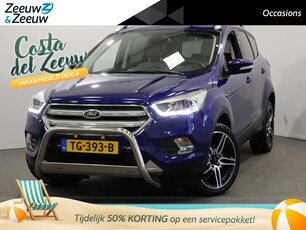 Ford Kuga 1.5 EcoBoost Titanium | Navigatie | Camera | Trekhaak | 1800 KG Trekgewicht | Apple/Android Carplay | Lederen Bekleding