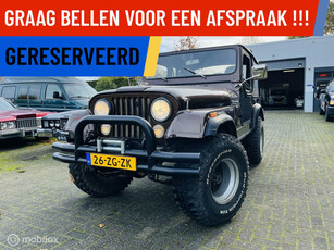 Jeep 4x4 CJ 4.2 CJ-7 Softtop 1982 MRB vrij Oldtimer