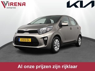 Kia Picanto 1.0 MPi DynamicLine - Navigatie - Cruise Control - Apple CarPlay / Android Auto - Airco - Fabrieksgarantie tot 07-2027