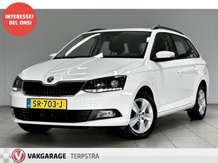 Škoda Fabia Combi 1.0 TSI Ambition Business/ Trekhaak!/ Airco/ Navi/ Cruise/ Bluetooth/ Multi.LEDER.Stuur/ Elek.Pakket/ Isofix/ PDC Achter.