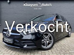 Mercedes-Benz A-Klasse 200 Business Solution AMG 164 pk AUT. | dealer onderhouden | vol leder interieur | navigatie | sfeerverlichting | camera