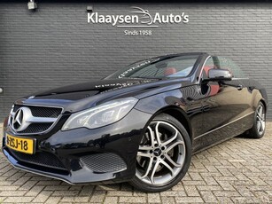 Mercedes-Benz E-Klasse Cabrio 200 Prestige AUT. | rood leder interieur | airscarf | memory stoelen | led koplampen | camera