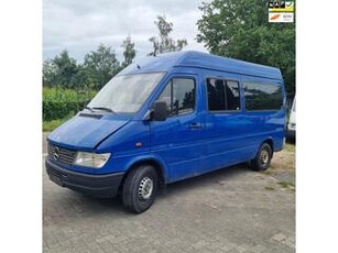 Mercedes-Benz SPRINTER 3X 208D 312D LANG HOOG MANUEEL 9 SEATS MINIBUS