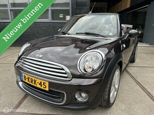 Mini Cabrio 1.6 cabriolet*UNIEK NL NAP✅*55499KM*CHOCOLATE*