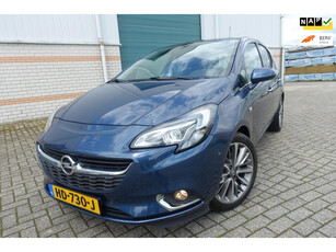 Opel Corsa 1.0 Turbo Cosmo - lage km stand - pann dak -camera - chroom pakket - usb -cruis - 17