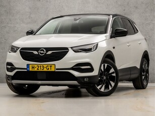 Opel Grandland X 1.2 Turbo Sport (PANORAMADAK, APPLE CARPLAY, STUUR/STOELVERWARMING, LED KOPLAMPEN, TREKHAAK, SPORTSTOELEN, LEDER, GETINT GLAS, ELEK ACHTERKLEP, NIEUWSTAAT)