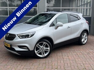 Opel Mokka X 1.4 Turbo Black Edition Leer,Schuifdak,Trekhaak,Stoelverwarming 141pk Bj 2018 Km 49.147 Dealer onderhouden