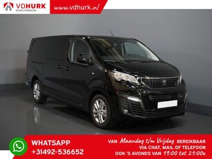 Peugeot Expert 2.0 HDI 180 pk Aut. DC Dubbel Cabine *NIEUW* Adapt. Cruise/ 2x Schuifdeur/ Carplay/ Navi/ Camera/ PDC