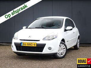 Renault Clio 1.2 Authentique (75 PK) 1e-Eig, Keurig-Onderh, 12-Mnd-BOVAG, NL-Auto, Airco, Elektr-Ramen, Isofix, Wit, Reservewiel, Privacy-Glas