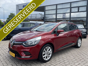 Renault Clio Estate 1.2 TCe 120 pk Automaat Navigatie Trekhaak Parkeersensoren v+a Airco Cruise Control NL Auto Lage Kilometerstand