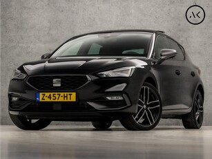 SEAT Leon 1.4 TSI eHybrid PHEV FR Sport 204Pk Automaat (SCHUIFDAK, APPLE CARPLAY, GROOT NAVI, LEDER/ALCANTARA, STOELVERWARMING, SPORTSTOELEN, ADAPTIVE CRUISE, GETINT GLAS, LED, NIEUWSTAAT)