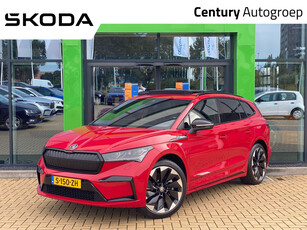 SKODA ENYAQ IV 80 Sportline 77 kWh + Panoramadak + 21 inch + ACC + Zwenkbare trekhaak