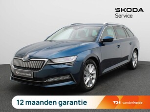 Skoda Superb Combi 1.4 TSI iV Business Edition Plus 218PK DSG Winterpakket Plus, navi Columbus, elek. stoelen, keyless, Matrix-LED, 17'' lichtmetaal