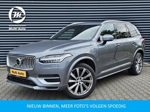 Volvo XC90 T8 Twin Engine AWD Inscription Plug In Hybrid 7 Persoons PHEV | Luchtvering | Panodak | Luxe Leder & Massage | Adaptive Cruise | Head Up | Bowers & Wilkins |