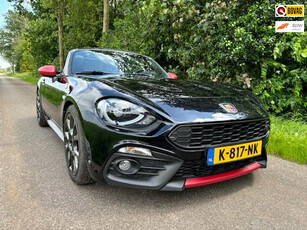 Abarth 124 Spider 1.4 MultiAir Turbo 200 pk. Navigatie | Bose | Carplay | Zwart