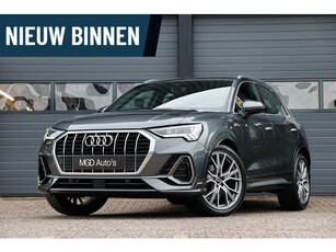 Audi Q3 35 TFSI S-Line /LED-MATRIX/SFEERVERL./CARPLAY/VIRTUAL/TREKHAAK/STOELVERW./ACC/PDC!