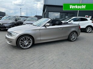 BMW 1-serie 118i Cabriolet Clima Leder