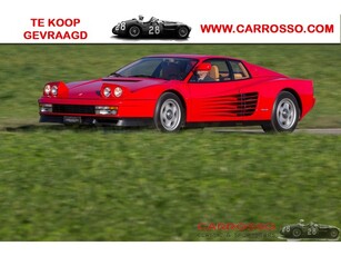 Ferrari Testarossa Te koop gevraagd