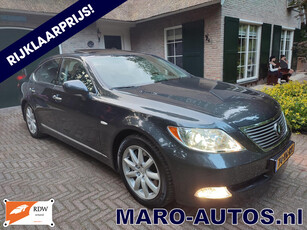 Lexus LS 460 Executive 2e eigenaar! AFN. TREKHAAK!! Boekjes + volledige LEXUS historie | Bijtellingsvriendelijk! 97.000 km | Radar Cruise | Schuifdak | etc.