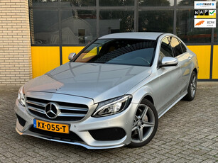 Mercedes-Benz C-klasse AMG Pack, Leer, Camera, Navi & led lampen