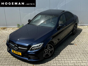 Mercedes-Benz C-Klasse C180 ADVANTAGE AMG PANORAMADAK STOELVERWARMING ORIGINEEL NEDERLANDSE AUTO NAP DEALERONDERHOUDEN 360 CAMERA