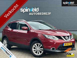 Nissan Qashqai 1.2 Tekna BJ'14 NAP NL PANO 360 CAMERA