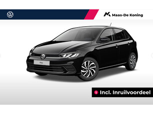 Volkswagen Polo Life Edition 1.0 TSI 95 pk 5 versn. Hand · Incl. Inruilvoordeel · Private lease 339,- per maand! ·