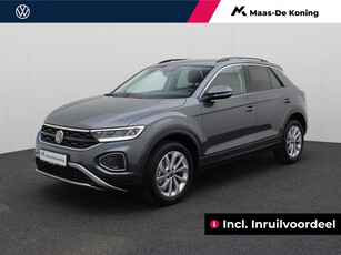 Volkswagen T-Roc Life Edition 1.0 85 kW / 115 pk 6 versn. Hand · EKDeal · Privatelease 433,- per maand! · Snel uit voorraad rijden! · Incl. Inruilvoordeel