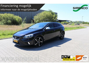 Volvo V40 1.6 T3 2x R-Design vol leder panoramadak navigatie memory seat stoelverwarming bluetooth climate&cruise control uitstraling!