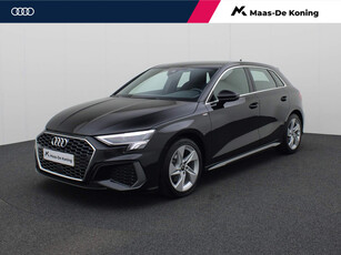 Audi A3 Sportback 30 TFSI/110PK S edition · Leder/stof · Navigatie · LED