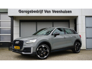 Audi Q2 1.4 TFSI 150pk Automaat 2x S-Line 19inch LM LED Adaptive Cruise A-Camera Sfeerverlichting *Quantum Grijs* 64252km!